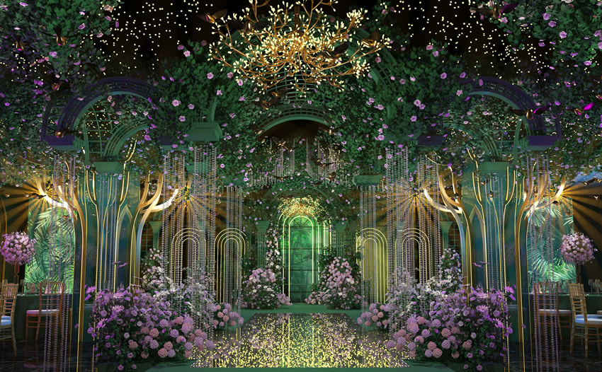 市南奇妙森林婚礼堂效果展示